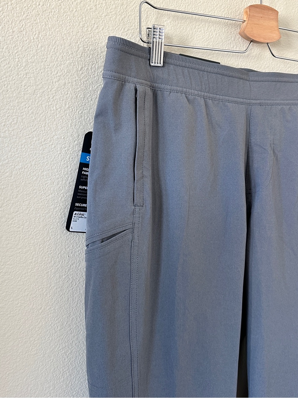 KÜHL Gray Freeflex Dash Straight Fit Higher Back Jogger Size L - Picture 4 of 13